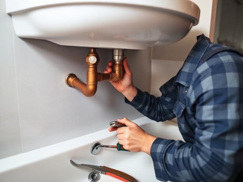 Plumbing repair work